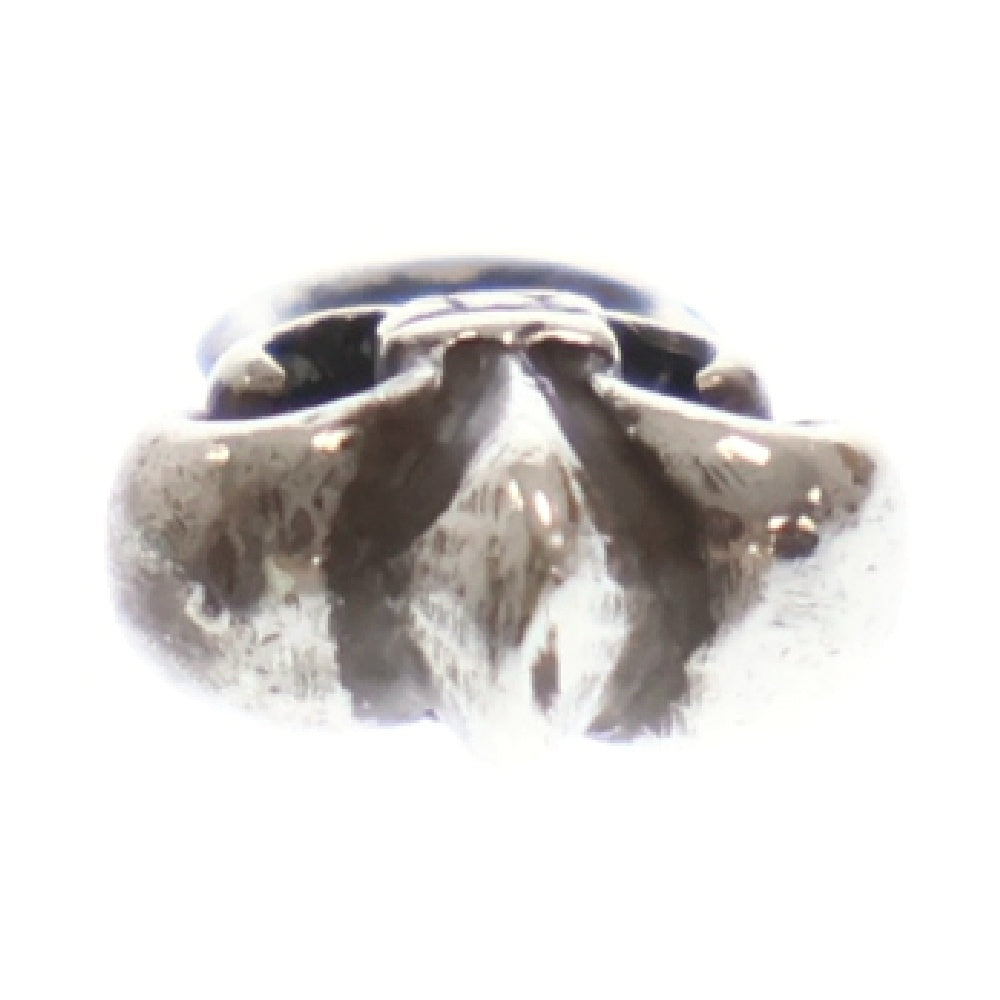 CHROME HEARTS(クロムハーツ) B STACK BS FLUER BSフレアスタックチャーム シルバーネックレストップ