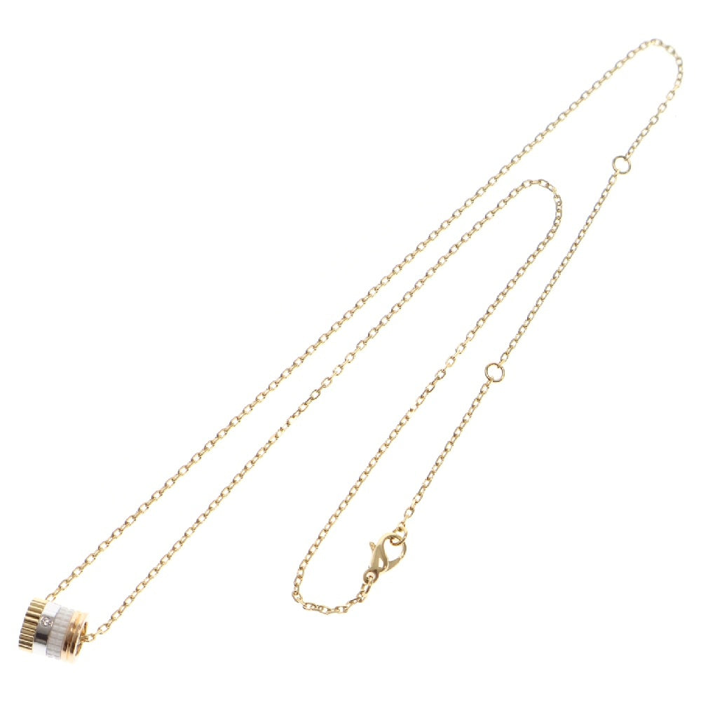 BOUCHERON(ブシュロン) QUATRE CLASSIQUE キャトル クラシックホワイトネックレスペンダント スモール K18YG/K18PG/K18WG/ホワイトセラミック