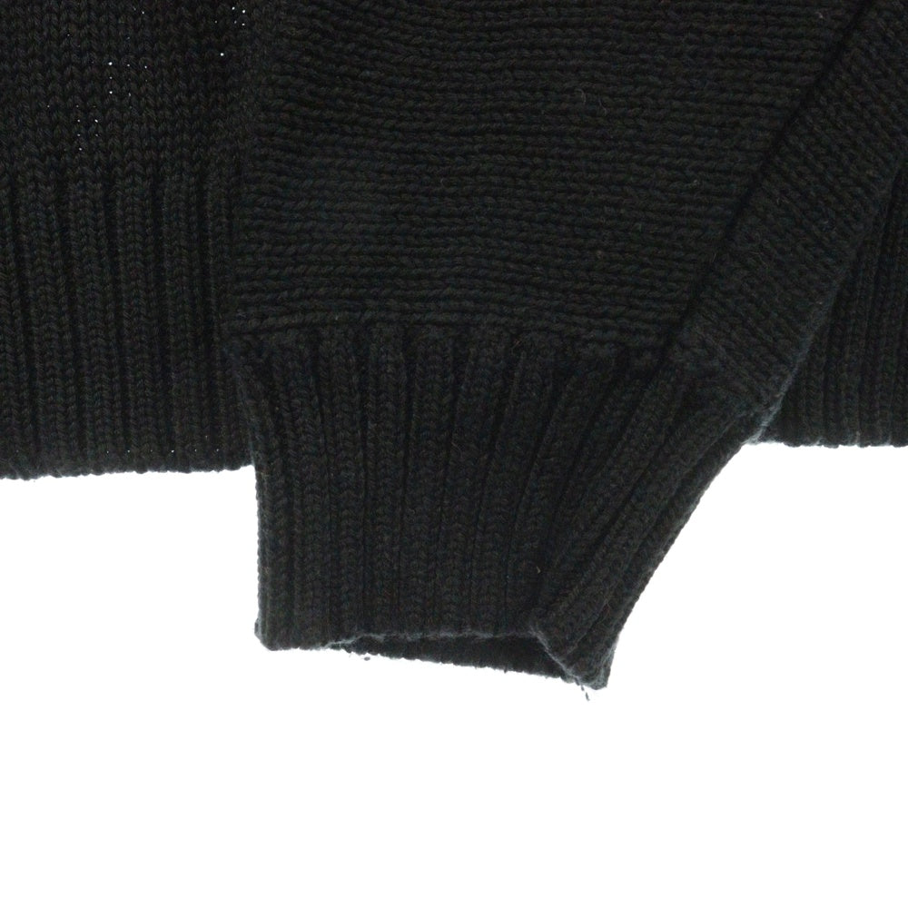 SUPREME(シュプリーム) 20SS Back Logo Sweater バックロゴクルーネックニットセーター ブラック