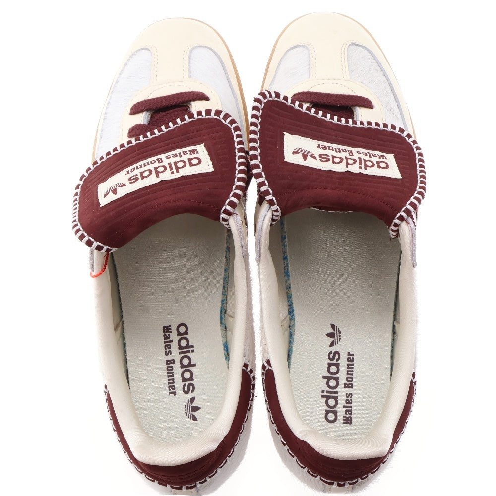 adidas(アディダス) ×Wales Bonner Samba Pony Tonal Low IE0586 ウェールズボナー サンバ ポニー トーナル ローカットスニーカー ベージュ/ブラウン US11.5/29.5cm