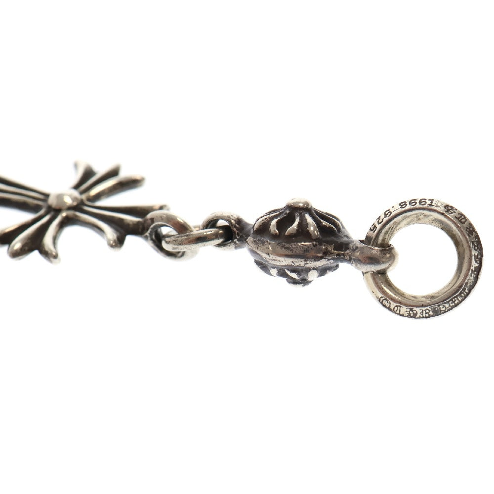 CHROME HEARTS(クロムハーツ) 1B TNY CH CRS 1ボールタイニーCHクロス チャーム シルバーネックレストップ シルバー