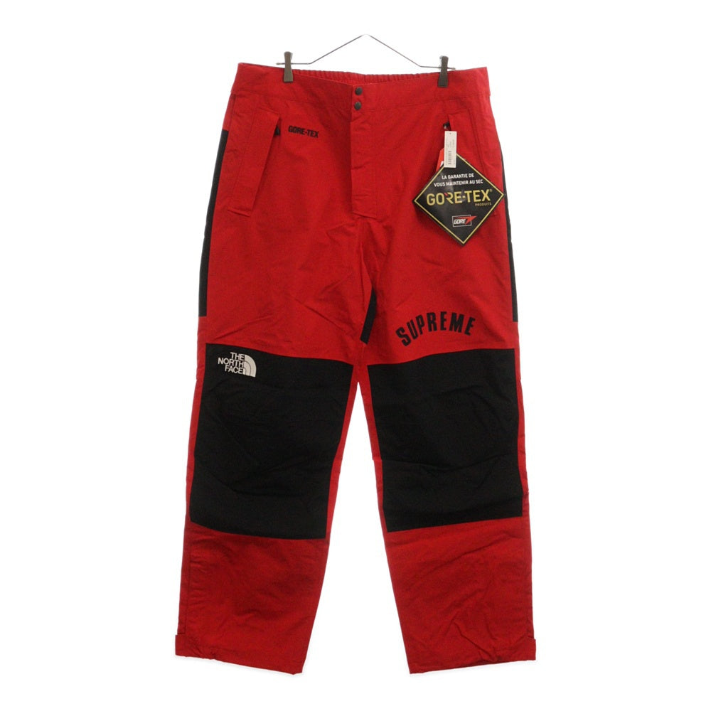 SUPREME(シュプリーム) 19SS ×THE NORTH FACE Arc Logo Mountain Pant アーチロゴナイロンゴアテックスロングパンツ レッド NF0A3VMO
