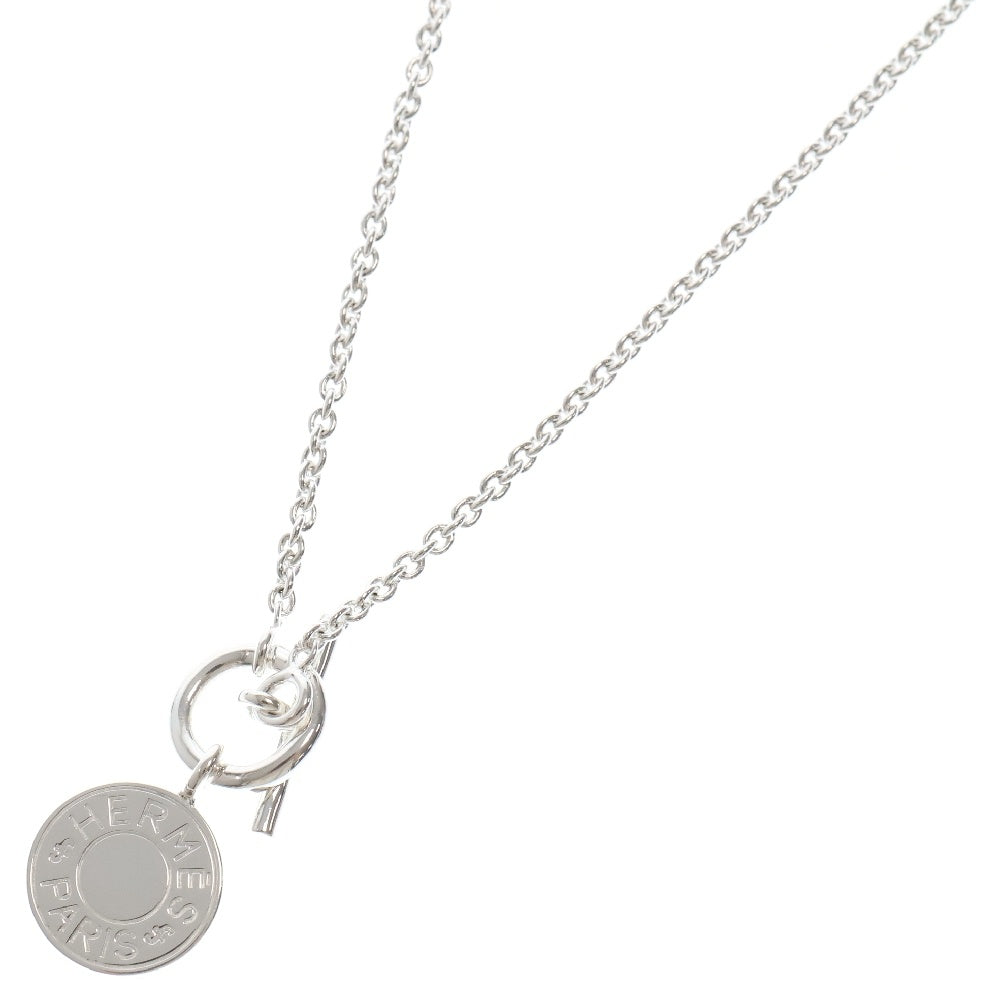 HERMES(エルメス) Amulet H Exlibrisアミュレット H エクスリブリス クルードセリエ ペンダント ネックレス シルバー