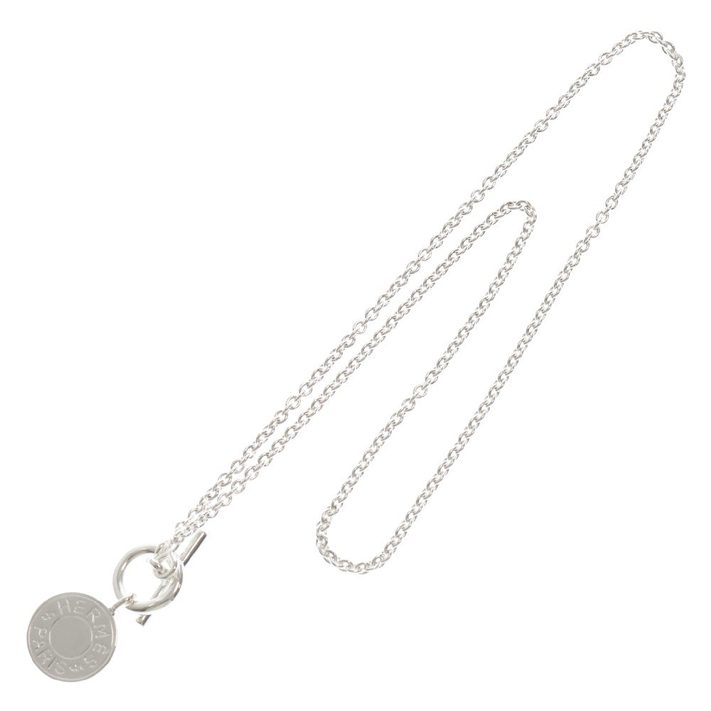 HERMES(エルメス) Amulet H Exlibrisアミュレット H エクスリブリス クルードセリエ ペンダント ネックレス シルバー