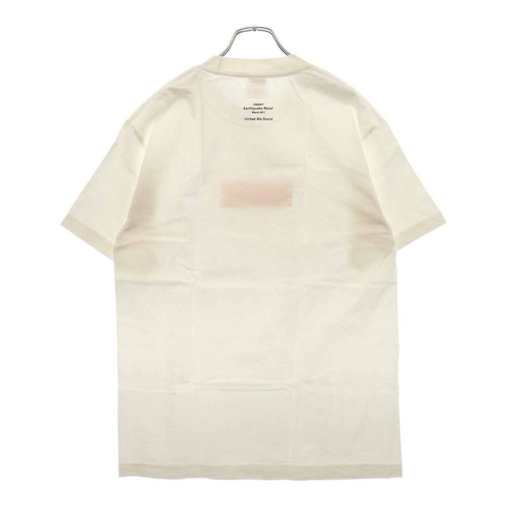 SUPREME(シュプリーム) 11SS Benefit Box Logo Tee ベネフィットボックスロゴ 旭日旗 プリント半袖Tシャツ ホワイト