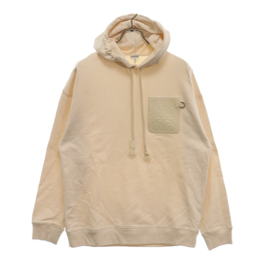 LOEWE(ロエベ) ANAGRAM PATCH POCKET HOODIE アナグラム パッチポケットフーディー プルオーバーパーカー H526Y25X31