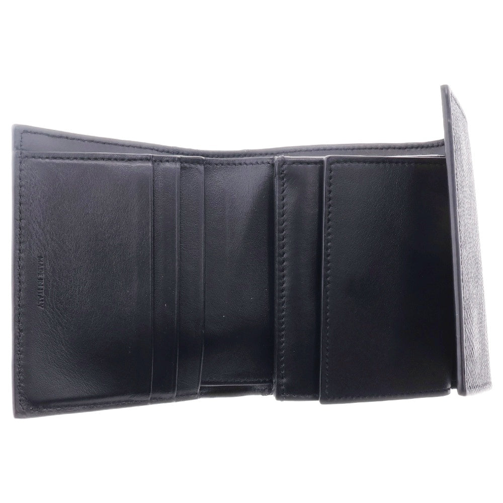 CELINE(セリーヌ) SMALL TRIFOLD WALLET 折り畳み財布 コンパクトウォレット ブラック