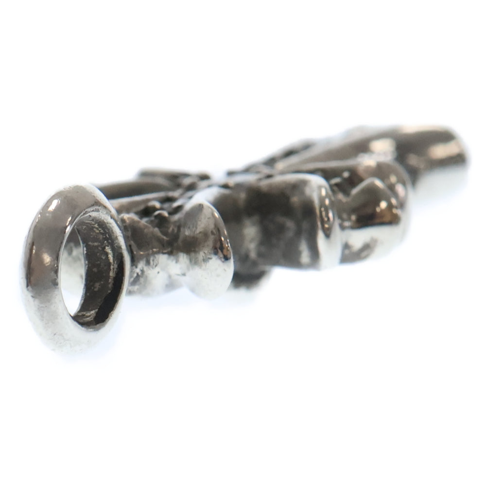 CHROME HEARTS(クロムハーツ) TNY CRSF P/DIA タイニーファットクロス PAVEダイヤ ペンダントトップ シルバー 国内ギャランティ有