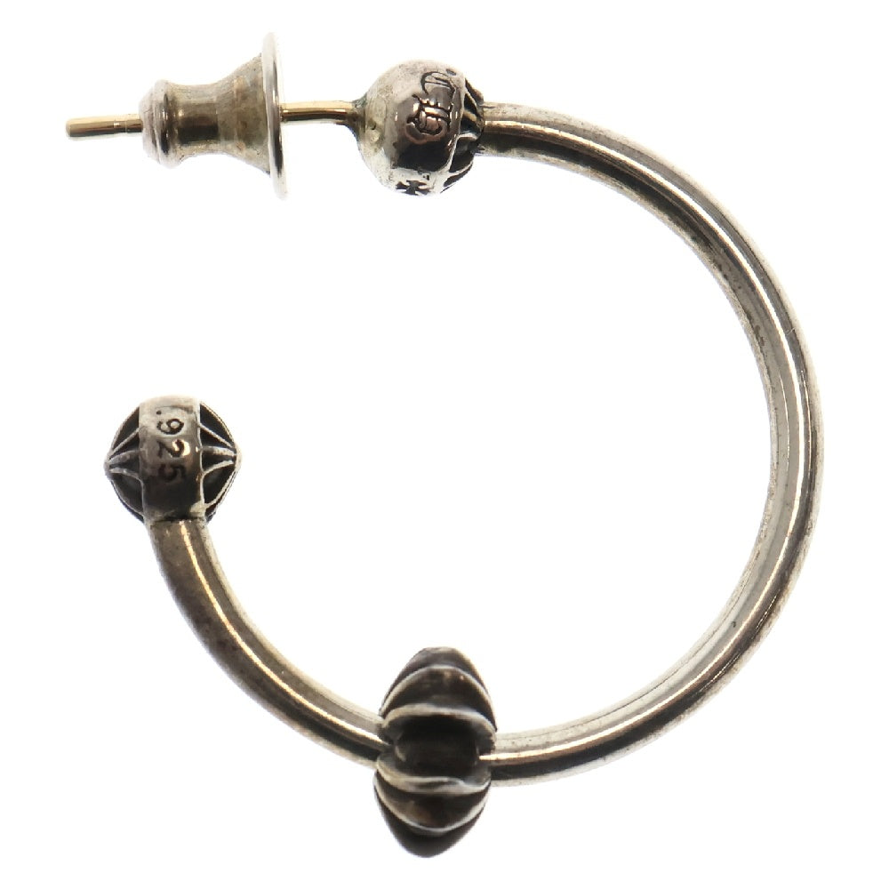 CHROME HEARTS(クロムハーツ) SPINNER HOOP MINI シルバーピアス シルバー ※国内レシート付き