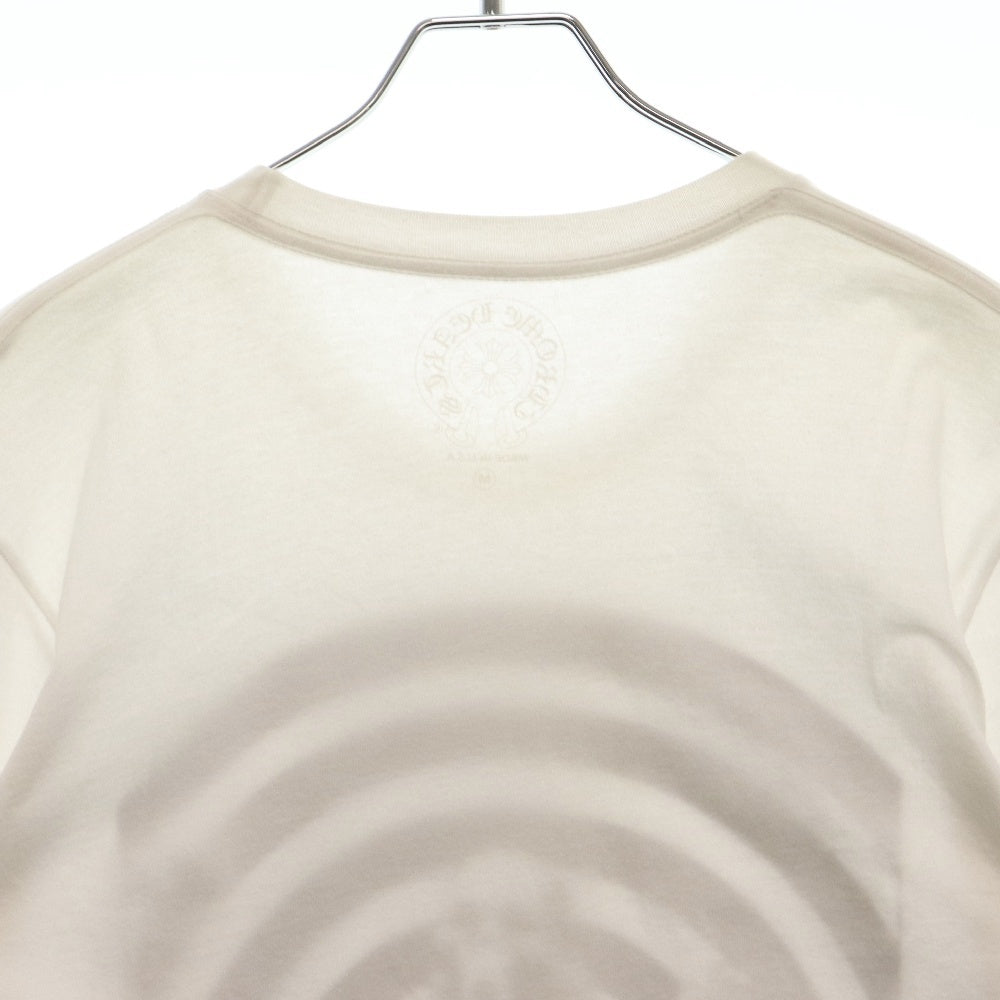 CHROME HEARTS(クロムハーツ) FOTI S/S TEE フォティフロントロゴプリント半袖Tシャツ ホワイト