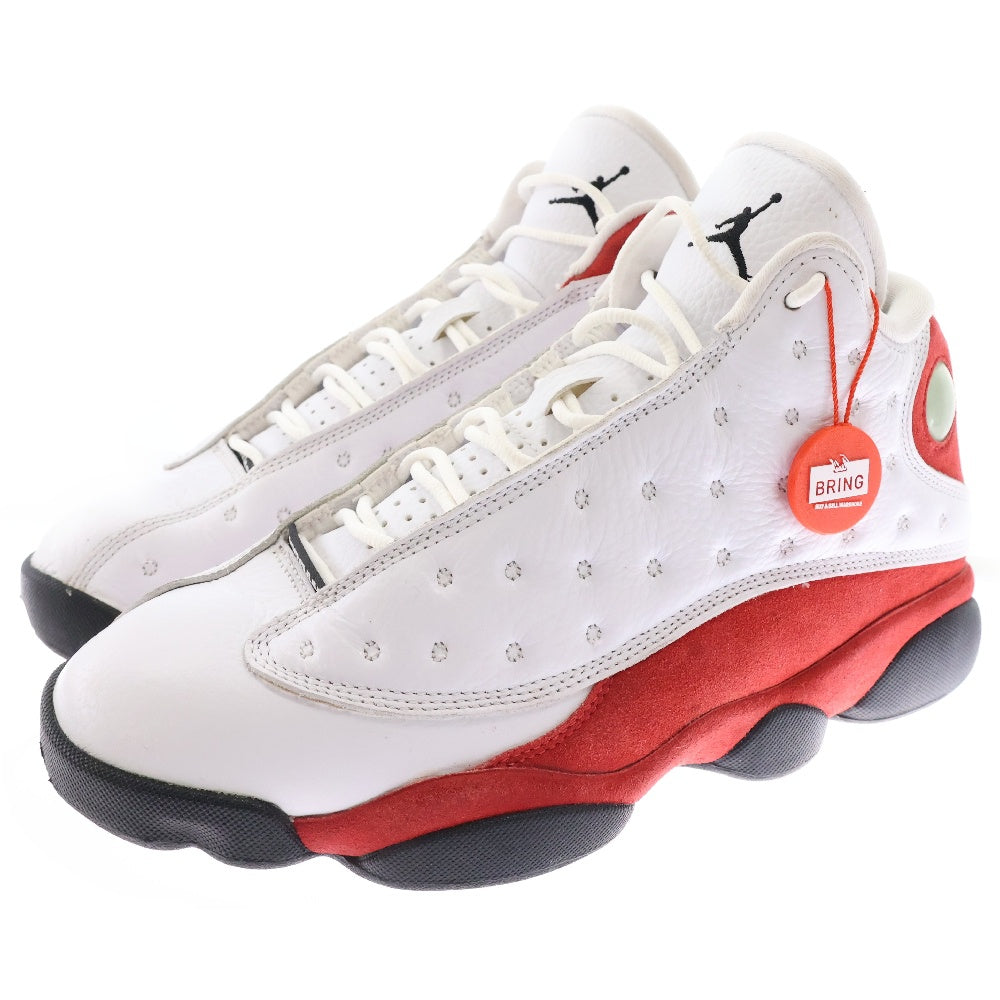 NIKE(ナイキ) AIR JORDAN 13 RETRO OG CHICAGO 414571-122 エアジョーダン13 レトロ OG シカゴ ハイカットスニーカー シューズ ホワイト/レッド US8/26cm