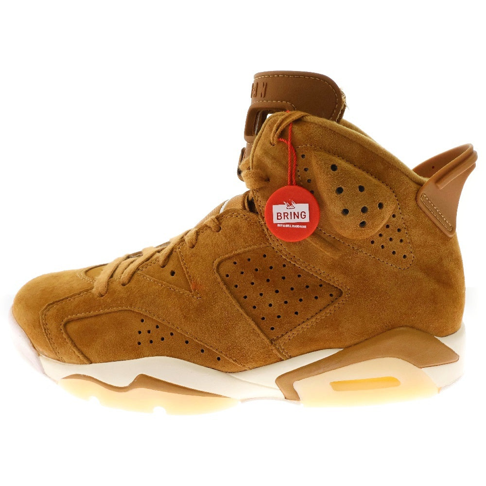 NIKE(ナイキ) AIR JORDAN 6 RETRO WHEAT 384664-705エアジョーダン6 レトロ ウィート ハイカットスニーカー US10/28cm