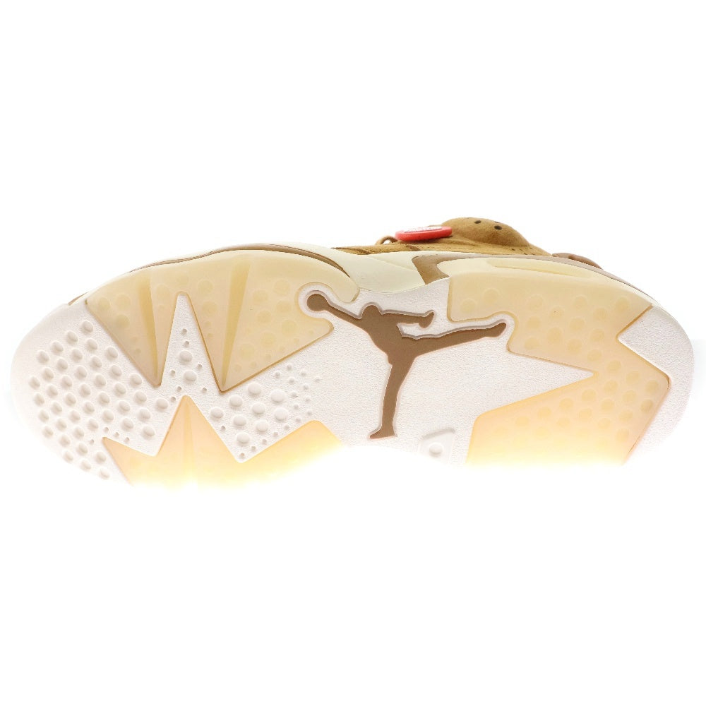 NIKE(ナイキ) AIR JORDAN 6 RETRO WHEAT 384664-705エアジョーダン6 レトロ ウィート ハイカットスニーカー US10/28cm