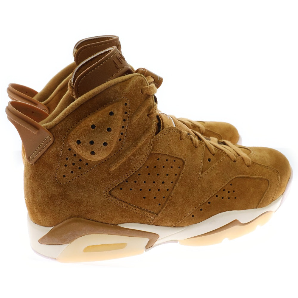 NIKE(ナイキ) AIR JORDAN 6 RETRO WHEAT 384664-705エアジョーダン6 レトロ ウィート ハイカットスニーカー US10/28cm