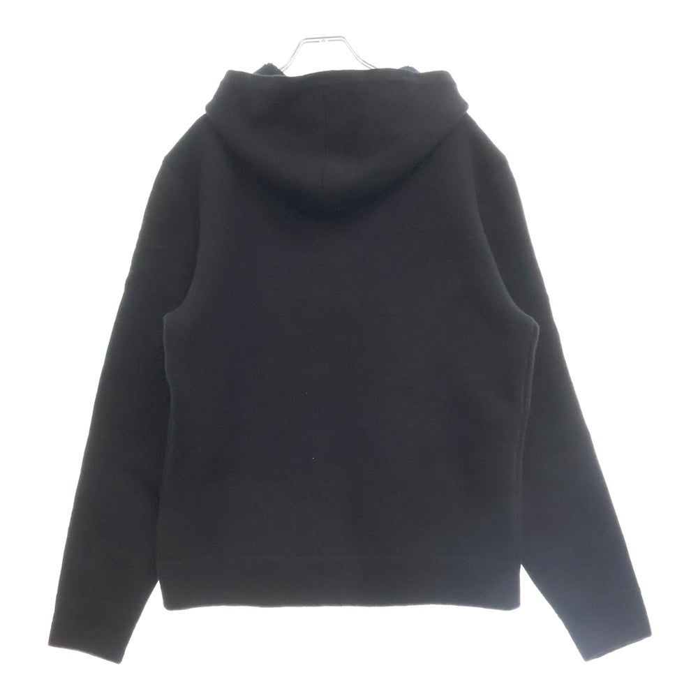 CHROME HEARTS(クロムハーツ) U LIFE SENTENCE 袖ロゴ刺繍カシミヤプルオーバーパーカー