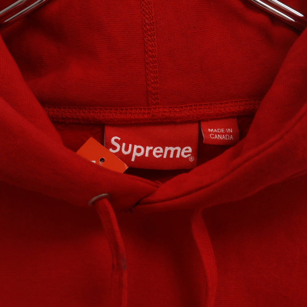 SUPREME(シュプリーム) 19AW Bandana Box Logo Hooded Sweatshirt バンダナボックスロゴ プルオーバーパーカー レッド