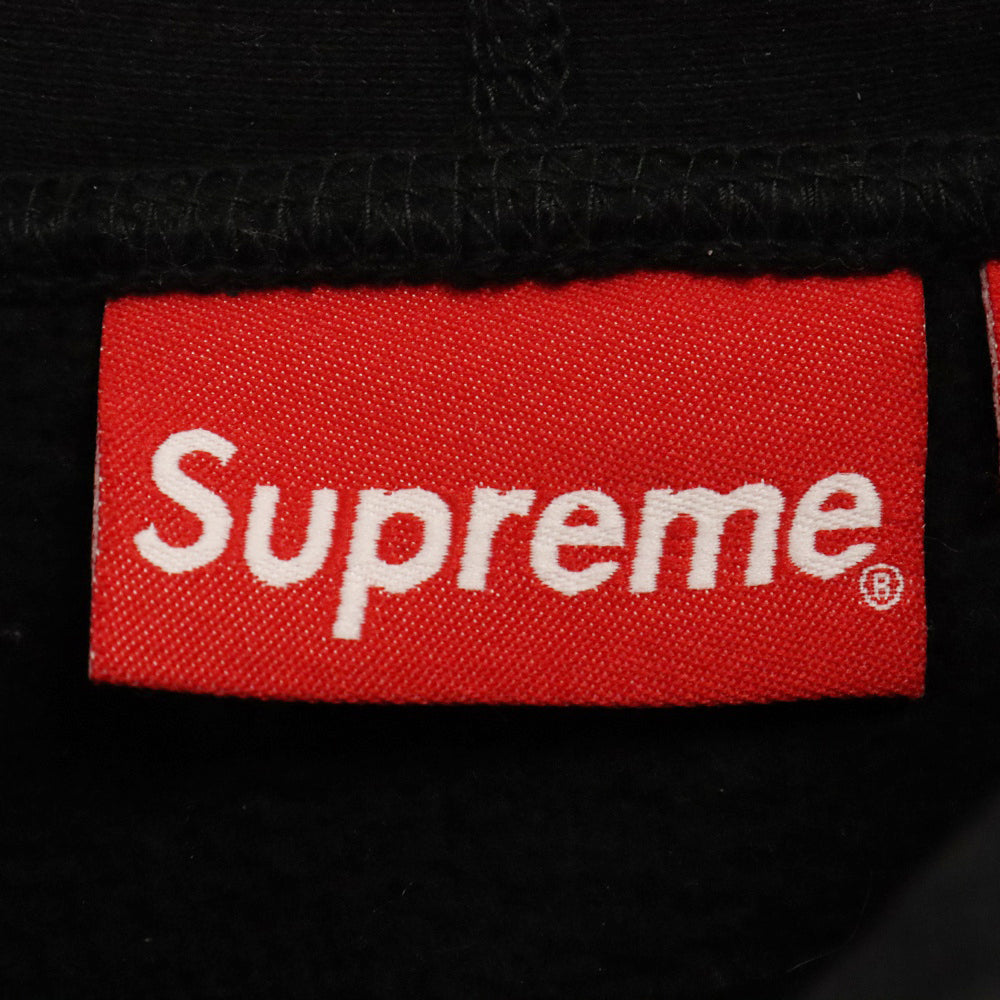 SUPREME(シュプリーム) 19AW Bandana Box Logo Hooded Sweatshirt バンダナボックスロゴ プルオーバースウェットパーカー フーディー ブラック