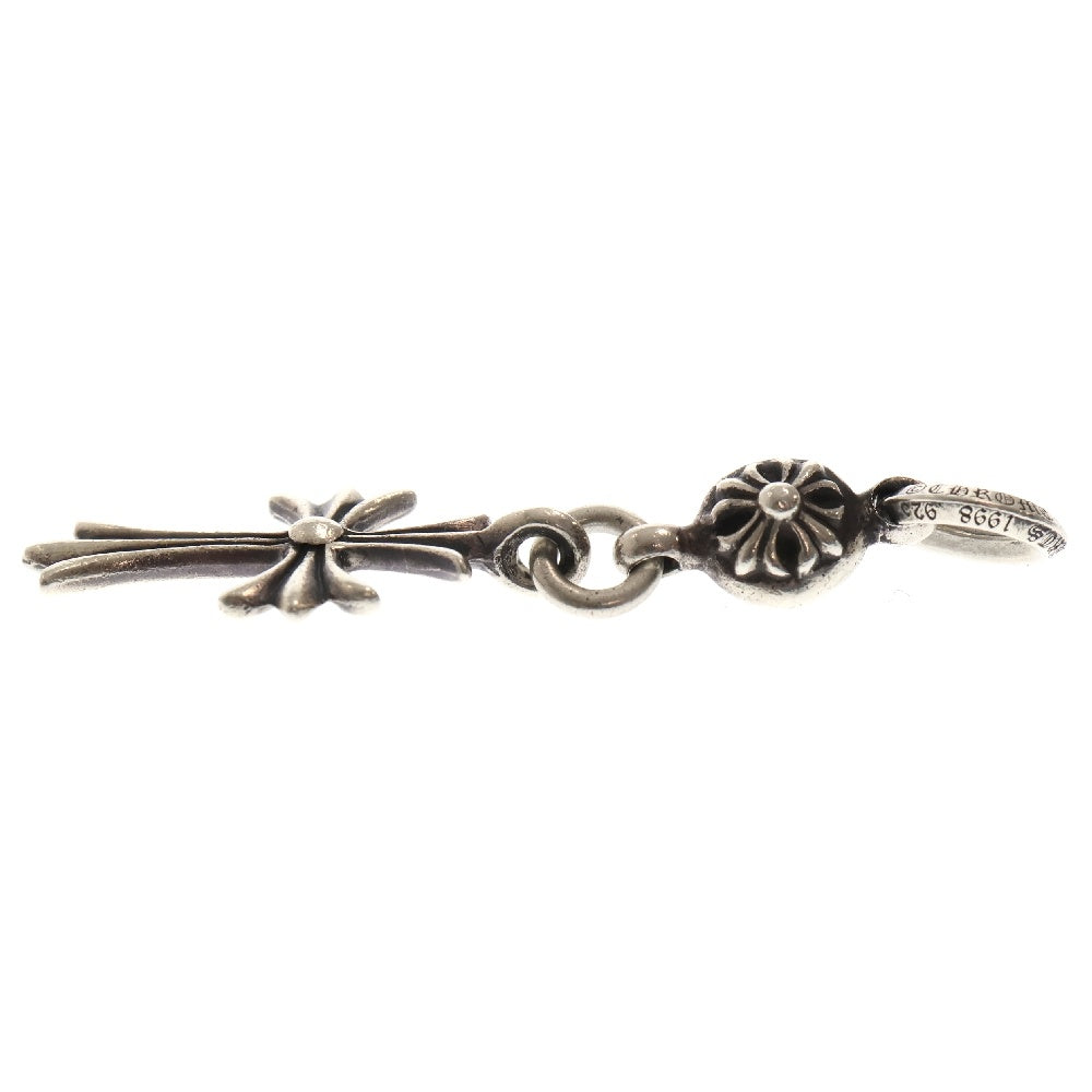 CHROME HEARTS(クロムハーツ) 1B TNY CH CRS 1ボール タイニー CHクロス チャーム ペンダントトップ シルバー BCA197
