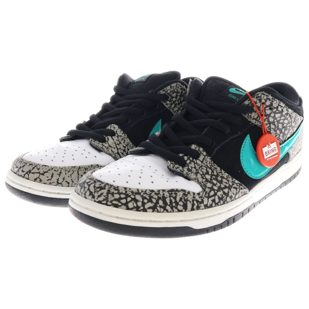 NIKE SB(ナイキエスビー) SB DUNK LOW PRO atomos ELEPHANT BQ6817-009 ダンク アトモス ローカットスニーカー ブラック/グレー US8.5/26.5cm