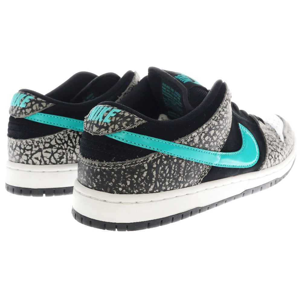 NIKE SB(ナイキエスビー) SB DUNK LOW PRO atomos ELEPHANT BQ6817-009 ダンク アトモス ローカットスニーカー ブラック/グレー US8.5/26.5cm