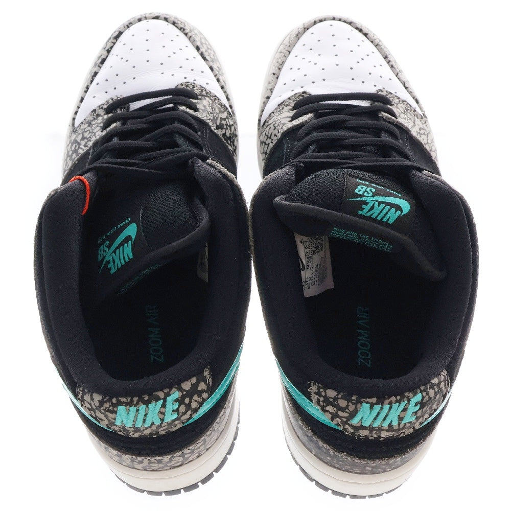 NIKE SB(ナイキエスビー) SB DUNK LOW PRO atomos ELEPHANT BQ6817-009 ダンク アトモス ローカットスニーカー ブラック/グレー US8.5/26.5cm