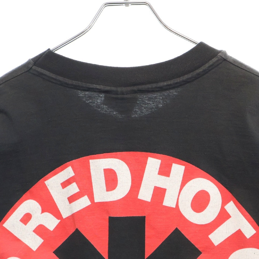 VINTAGE(ヴィンテージ) 90's RED HOT CHILI PEPPERS 1990 PICASSO GIANT レッドホットチリペッパーズ ピカソ プリント半袖Tシャツ カットソー ブラック