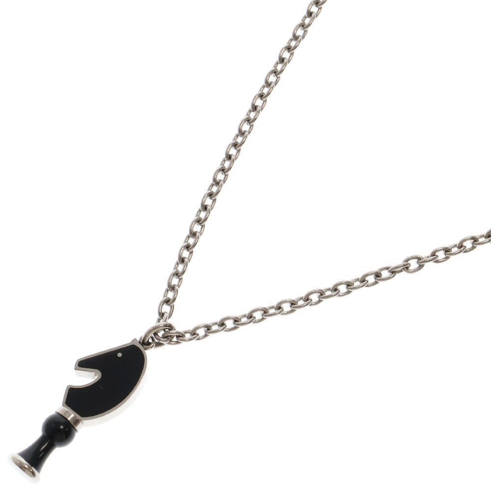 HERMES(エルメス) Cavalier カヴァリエ ホースチャーム ネックレス シルバー