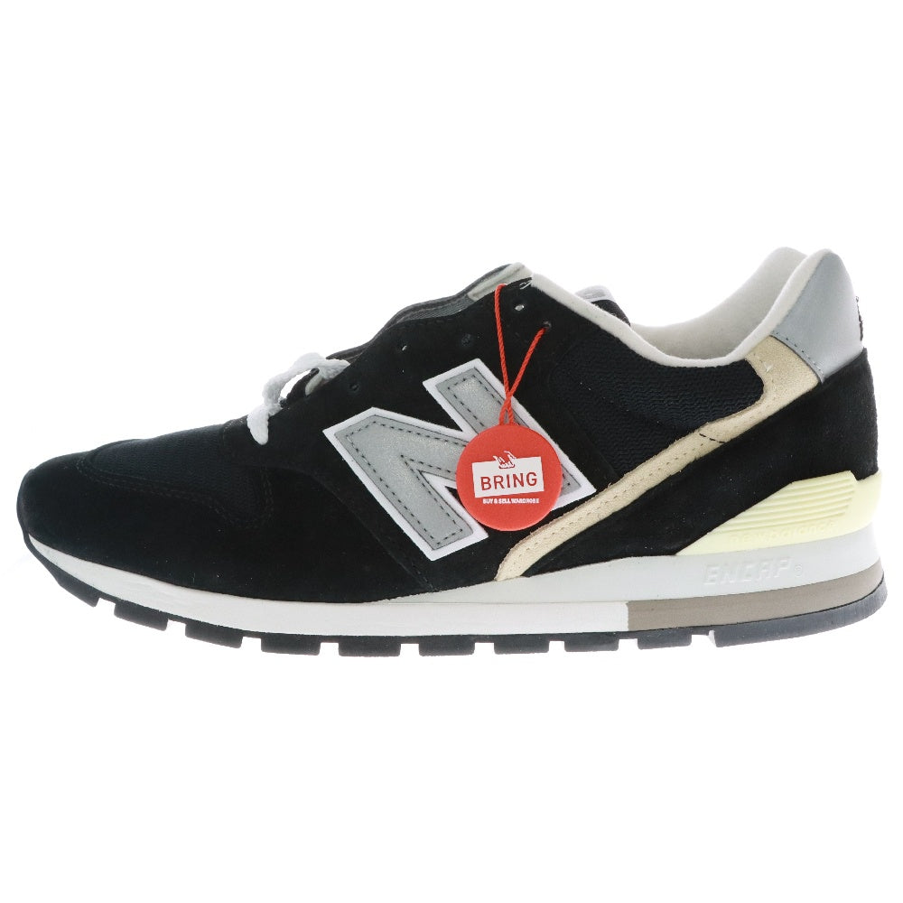 New Balance(ニューバランス) U996BL スエードローカットスニーカー ブラック US9/27cm