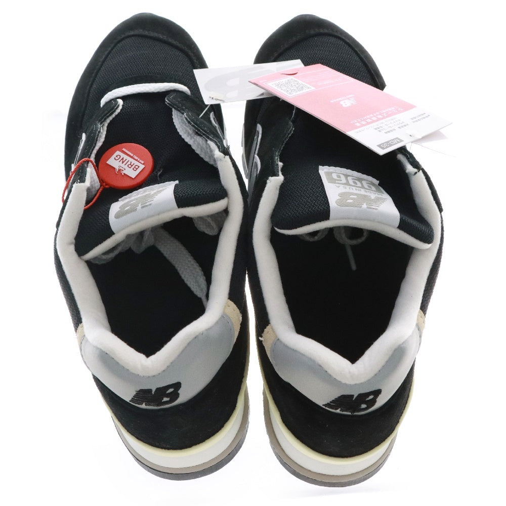 New Balance(ニューバランス) U996BL スエードローカットスニーカー ブラック US9/27cm