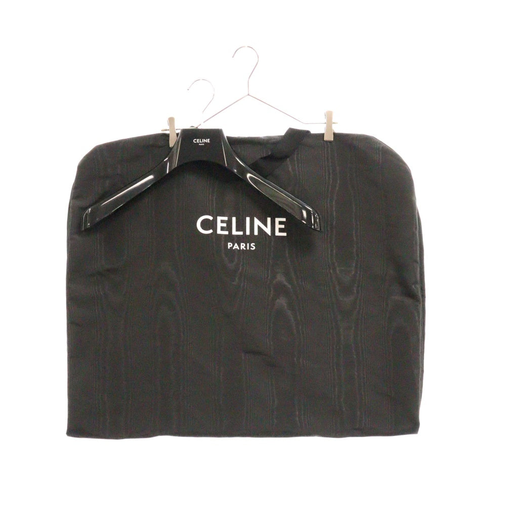 CELINE(セリーヌ) ロゴ刺繍ダウンジャケット アウター ブラック 2W31A595K.38NO