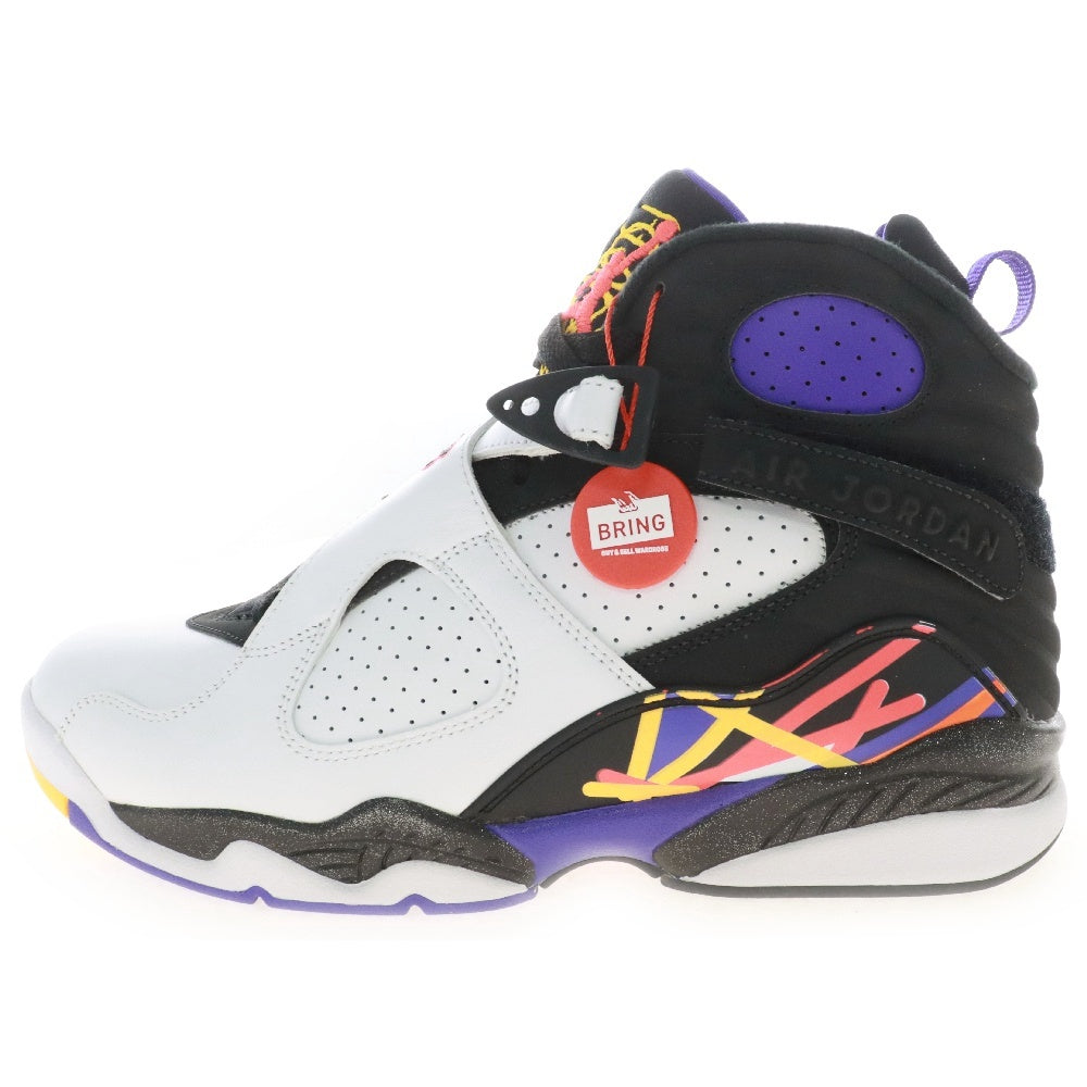 NIKE(ナイキ) AIR JORDAN 8 RETRO 3 PEAT エアジョーダン8 3ピート ハイカットスニーカー US9/27cm 305381-142 ホワイト