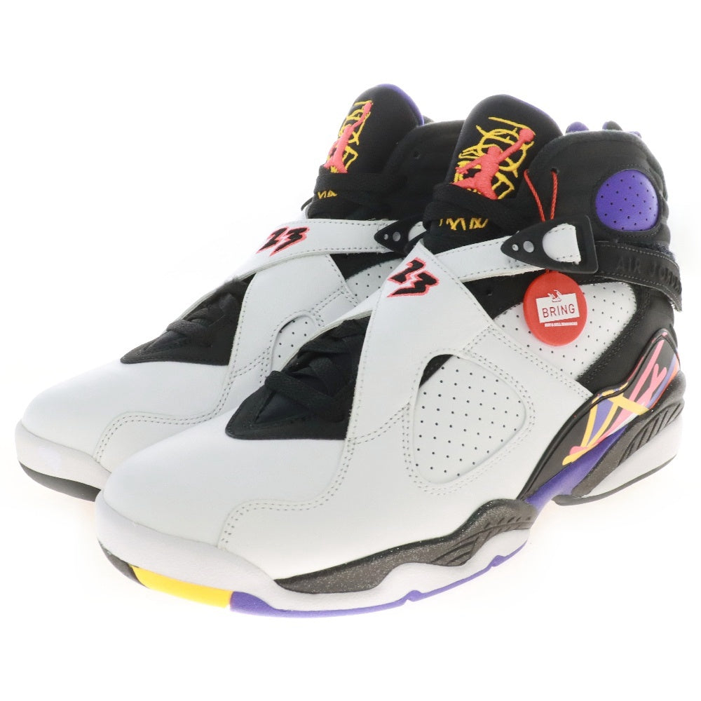 NIKE(ナイキ) AIR JORDAN 8 RETRO 3 PEAT エアジョーダン8 3ピート ハイカットスニーカー US9/27cm 305381-142 ホワイト