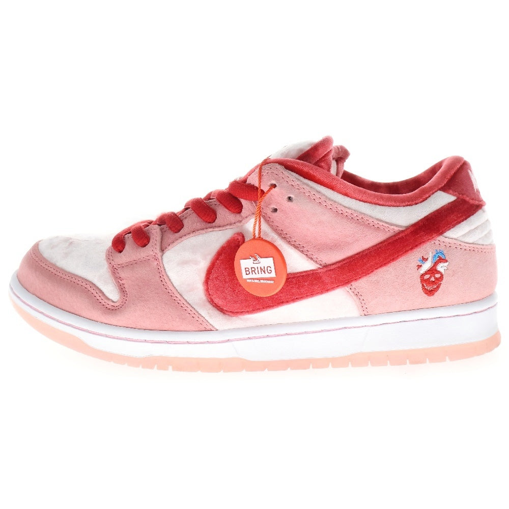 NIKE SB(ナイキエスビー) ×STRANGELOVE DUNK LOW VALENTINES DAY CT2552-800 ストレンジラブ ダンク バレンタインデー ローカットスニーカー ピンク US10/28cm