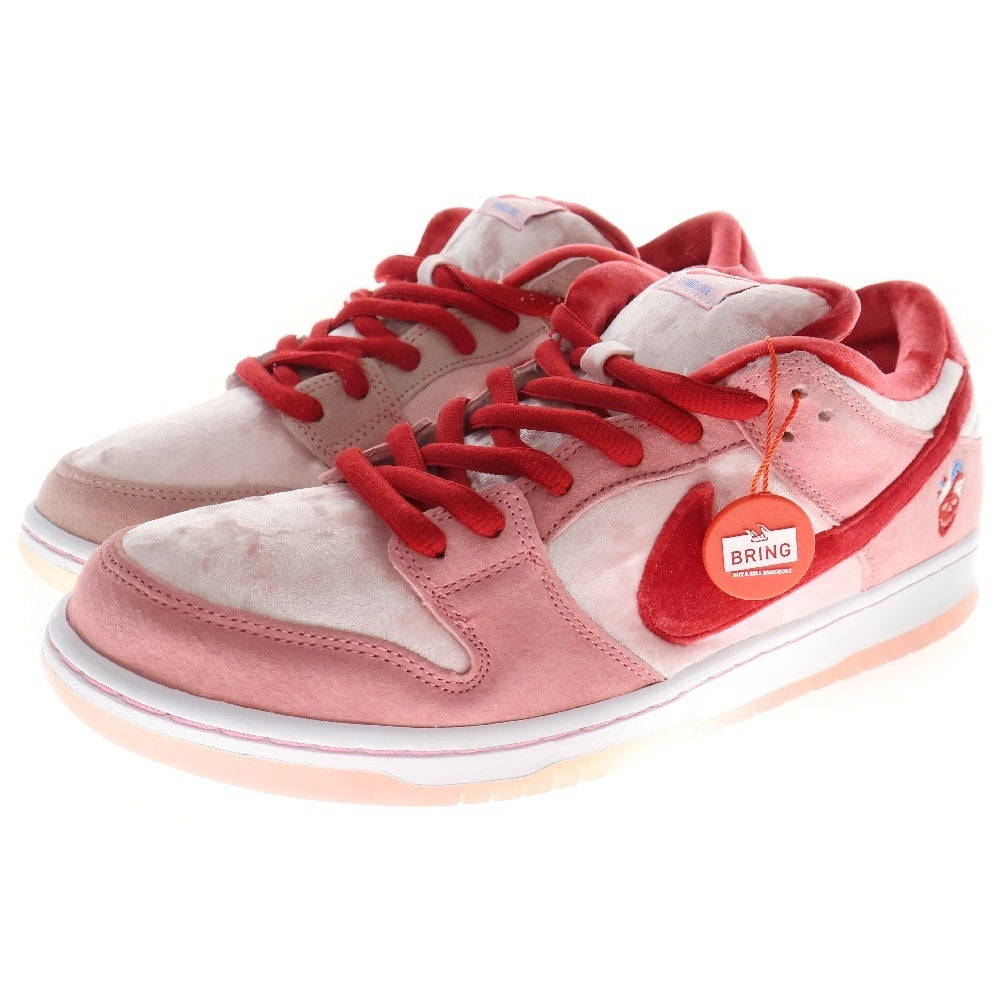 NIKE SB(ナイキエスビー) ×STRANGELOVE DUNK LOW VALENTINES DAY CT2552-800 ストレンジラブ ダンク バレンタインデー ローカットスニーカー ピンク US10/28cm