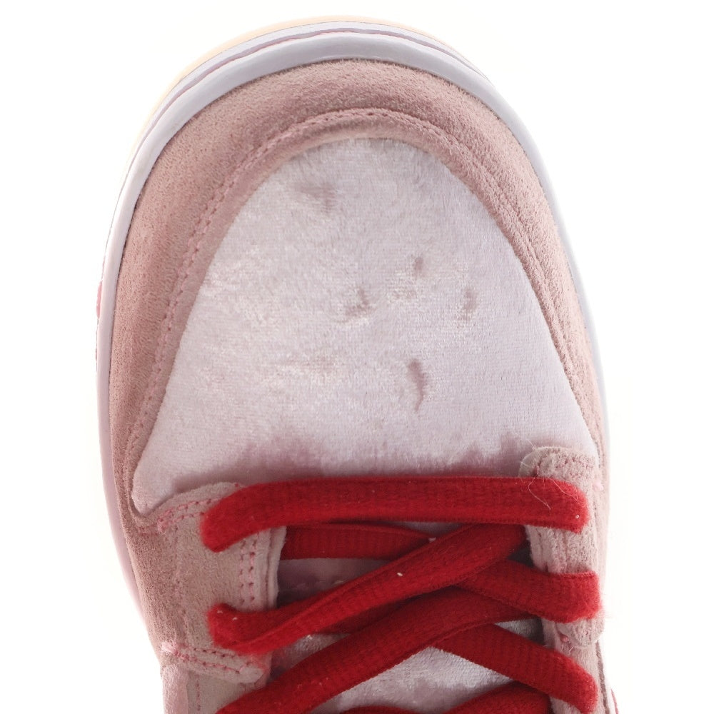 NIKE SB(ナイキエスビー) ×STRANGELOVE DUNK LOW VALENTINES DAY CT2552-800 ストレンジラブ ダンク バレンタインデー ローカットスニーカー ピンク US10/28cm