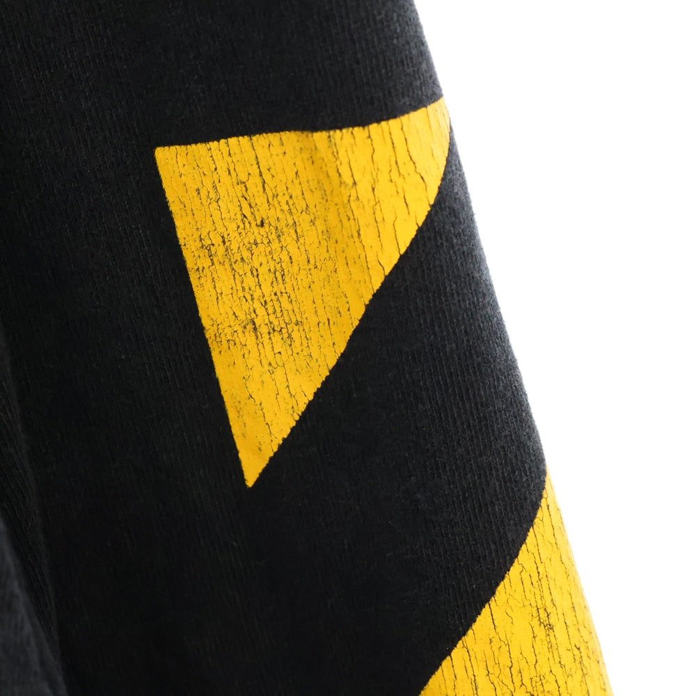 OFF-WHITE(オフホワイト) 21AW CARAVAGGIO PAINTING L/S TEE カラヴァッジオ ペインティング 長袖Tシャツ カットソー ブラック