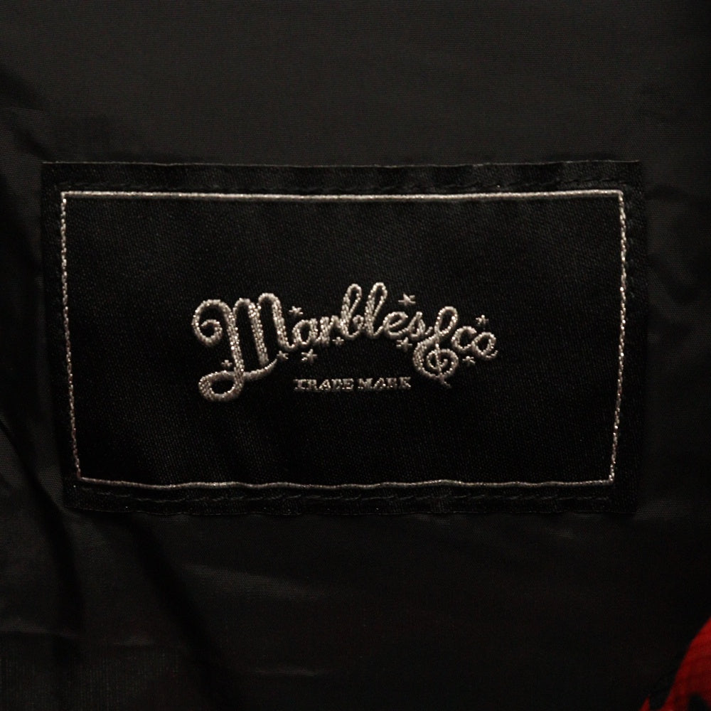 Marbles(マーブルズ) 18AW STAR LEOPARD MOUNTAIN JKT スターレオパード マウンテンパーカージャケット レッド MJK-A1805