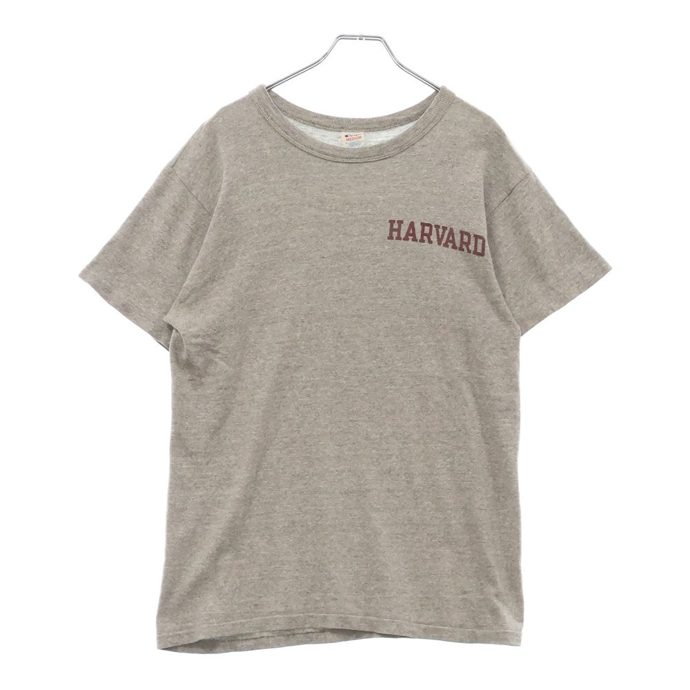 CHAMPION(チャンピオン) 80s トリコタグ HARVARD コットン半袖Tシャツ グレー