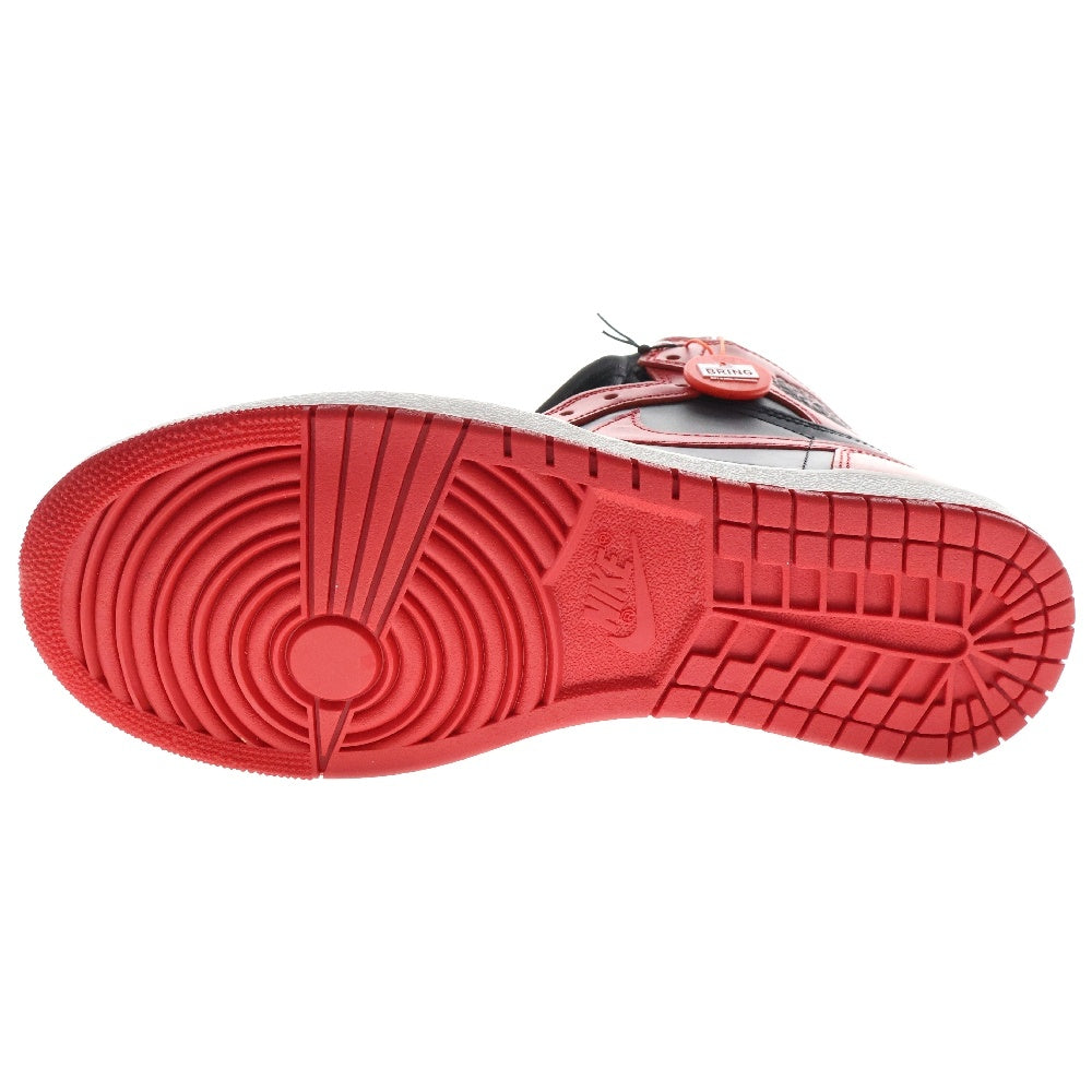 NIKE(ナイキ) AIR JORDAN 1 HIGH 85 VARSITY RED エアジョーダン 1 ハイ 85 バーシティレッド ハイカットスニーカー ブラック/レッド BQ4422-600 US9.5/27.5cm
