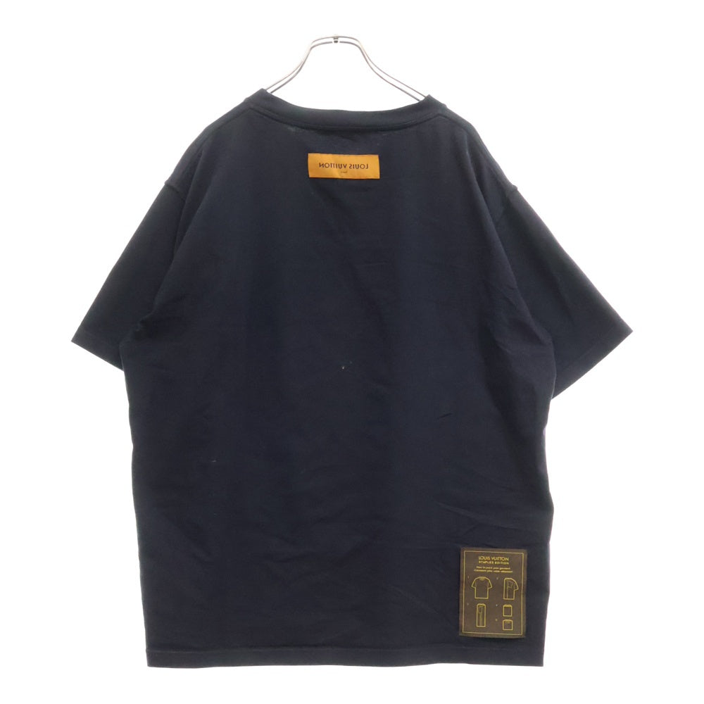 LOUIS VUITTON(ルイヴィトン) 24SS インサイドアウト半袖Tシャツ RM241Q JYN HIY47W ブラック