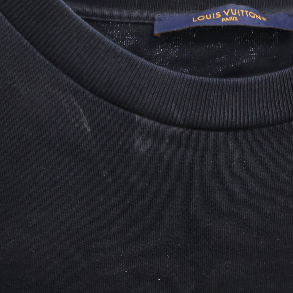 LOUIS VUITTON(ルイヴィトン) 24SS インサイドアウト半袖Tシャツ RM241Q JYN HIY47W ブラック