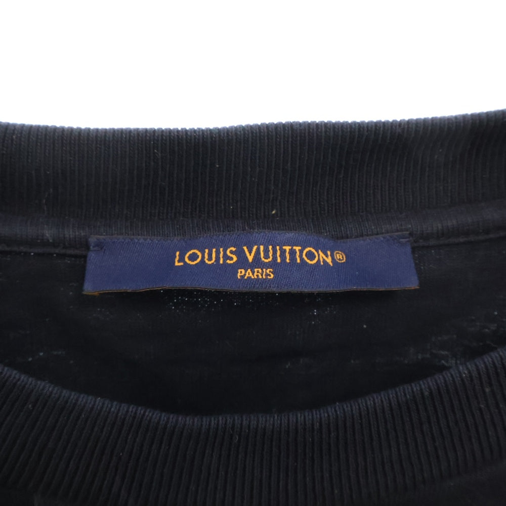 LOUIS VUITTON(ルイヴィトン) 24SS インサイドアウト半袖Tシャツ RM241Q JYN HIY47W ブラック