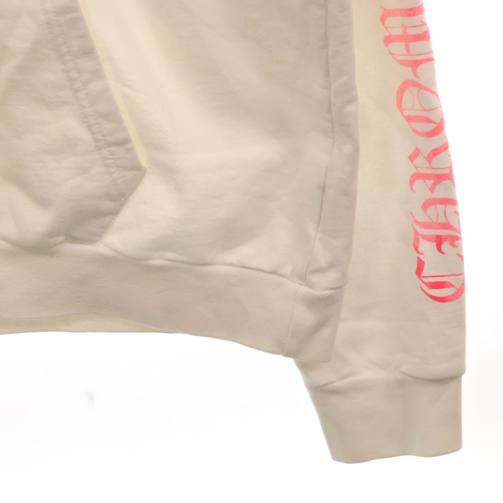 CHROME HEARTS(クロムハーツ) PURPLEHAUSMAFIA パープルハウス モンクパンク プルオーバーパーカー ホワイト