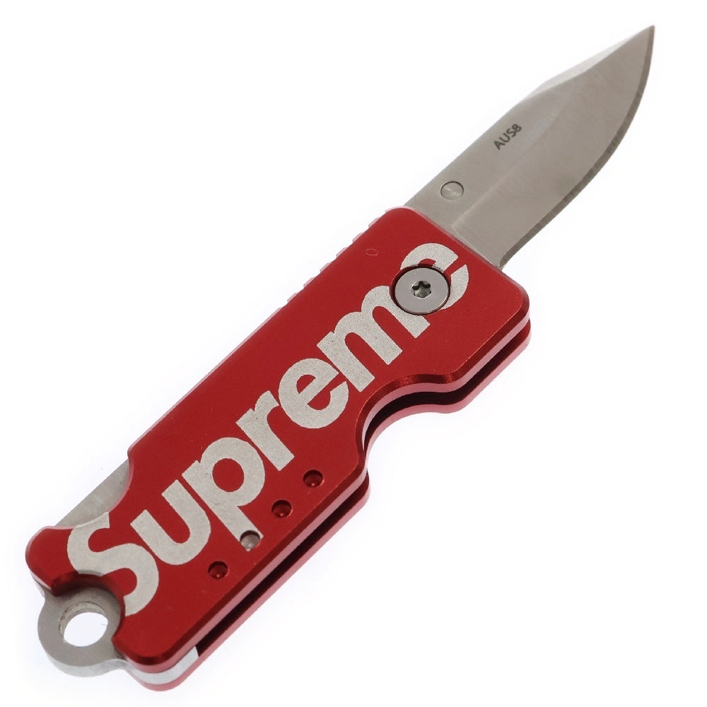 SUPREME(シュプリーム) 17SS Quiet Carry Knife クイックキャリーナイフ アウトドアグッズ レッド
