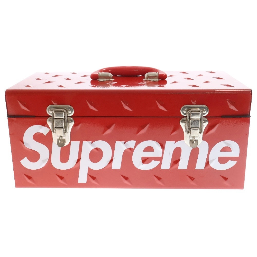 SUPREME(シュプリーム) 18AW Diamond Plate Tool Box ダイアモンドプレート ツールボックス 工具箱 レッド