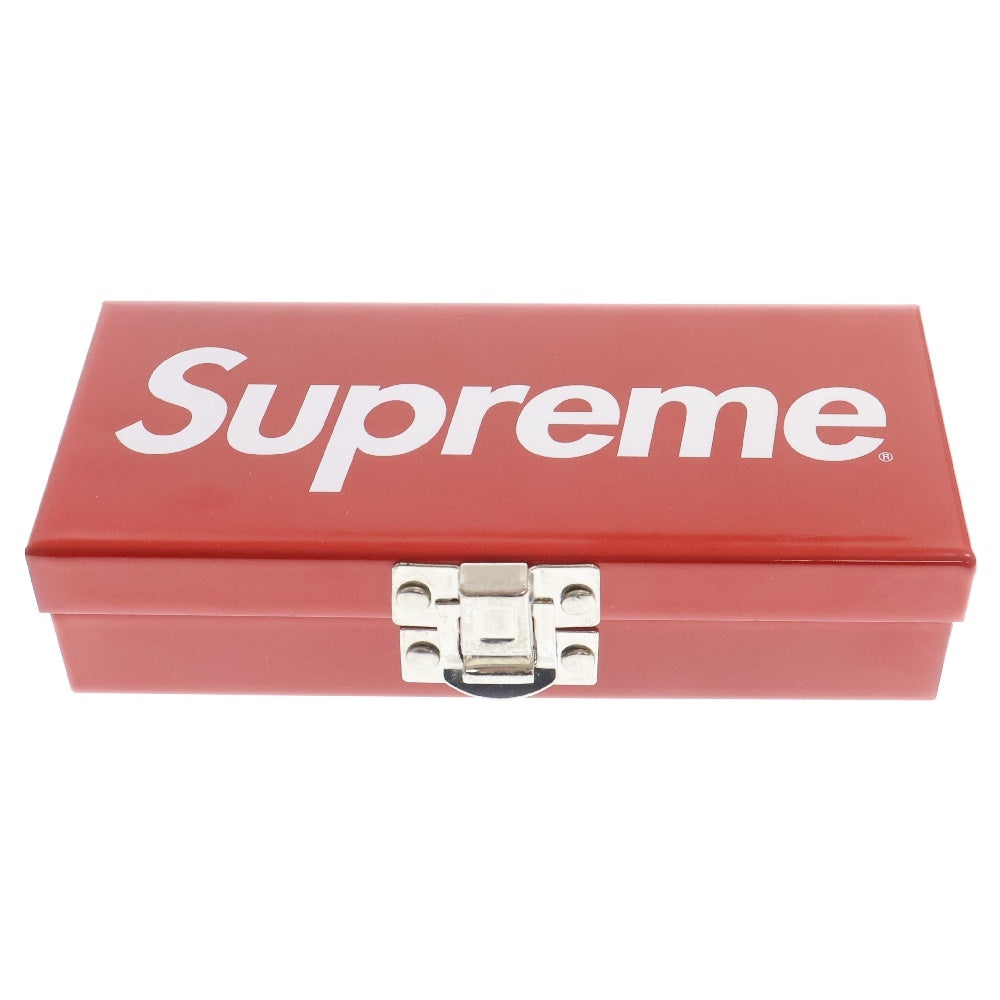 SUPREME(シュプリーム) 17SS Small Metal Storage Box スモールメタルストレージボックス レッド