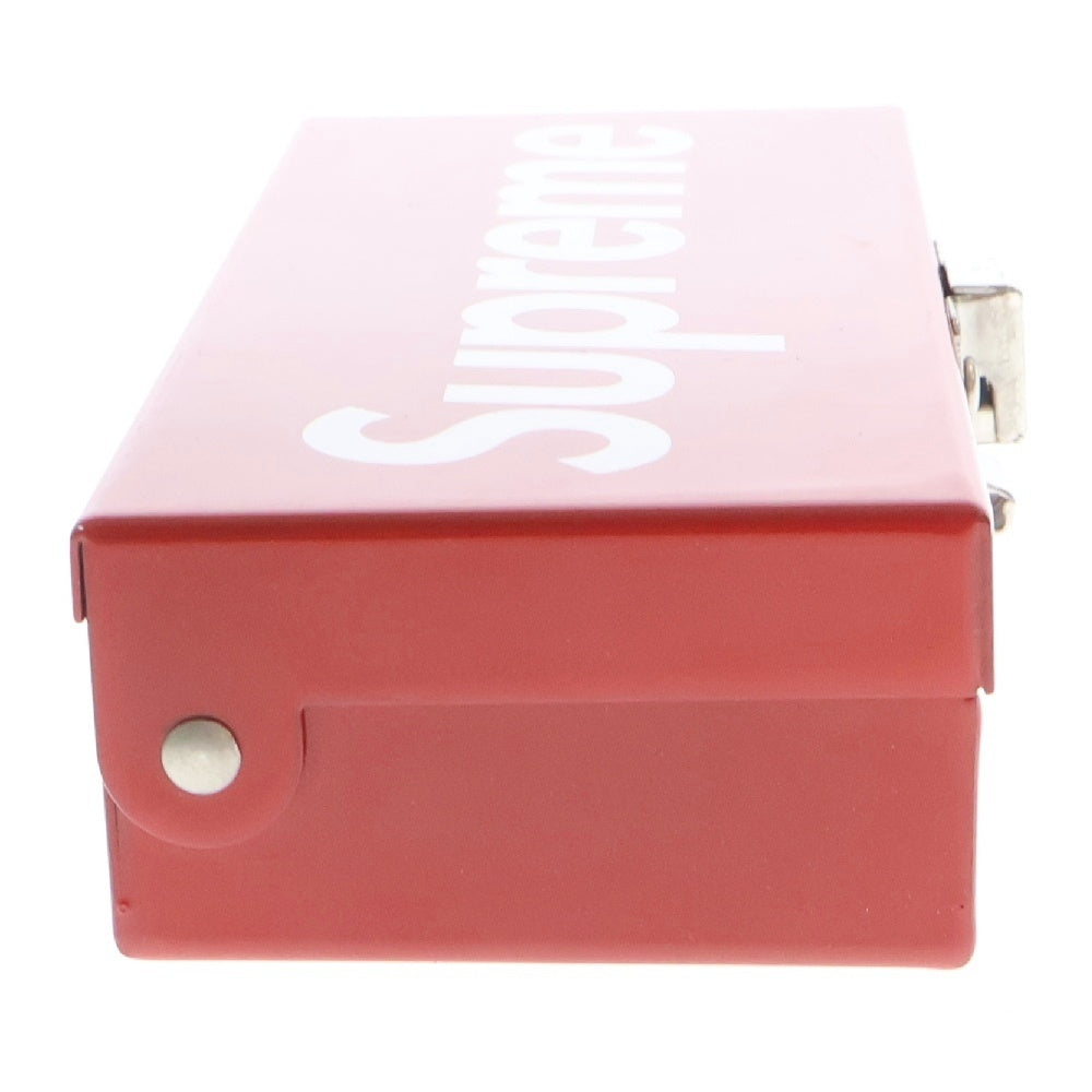 SUPREME(シュプリーム) 17SS Small Metal Storage Box スモールメタルストレージボックス レッド