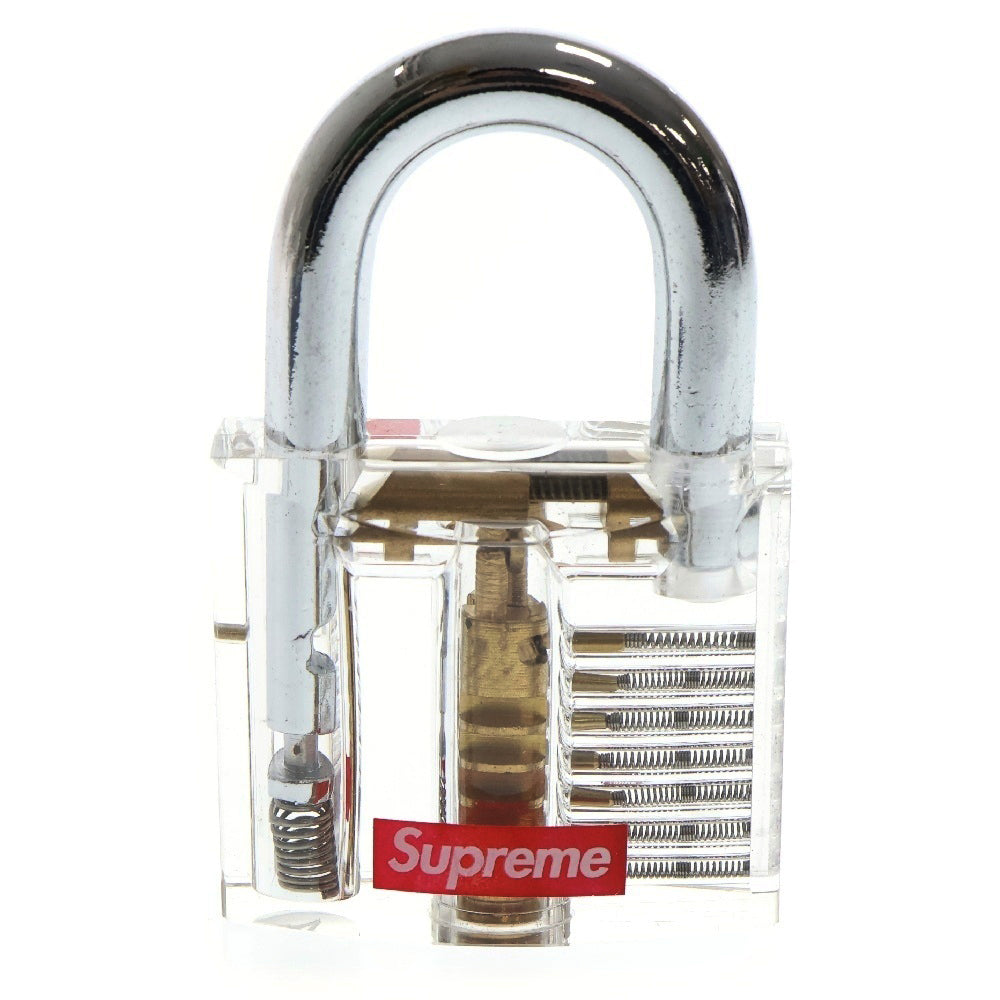 SUPREME(シュプリーム) 20SS Transparent Lock トランスペアレント ロック 南京錠 クリア