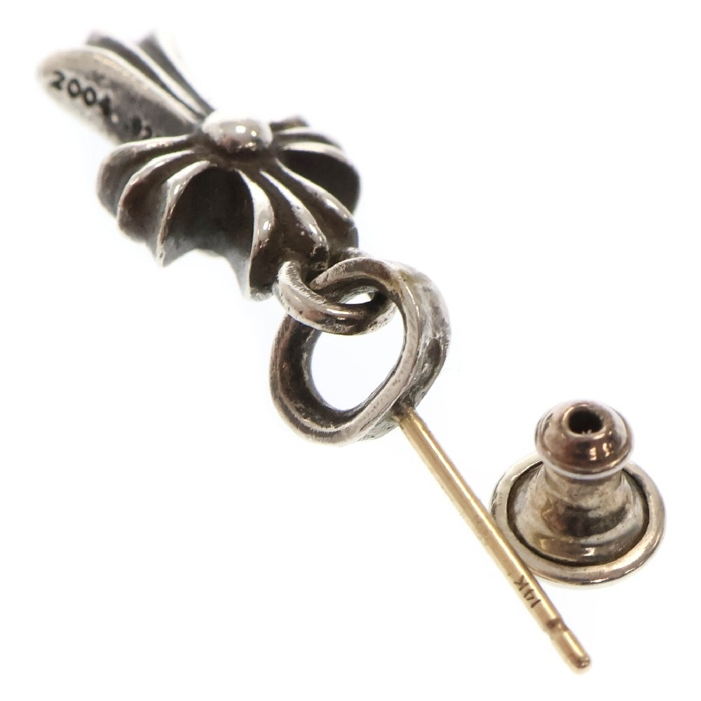 CHROME HEARTS(クロムハーツ) BBY F PPRCHN ベイビーファットクロス ドロップピアス シルバー BCA090