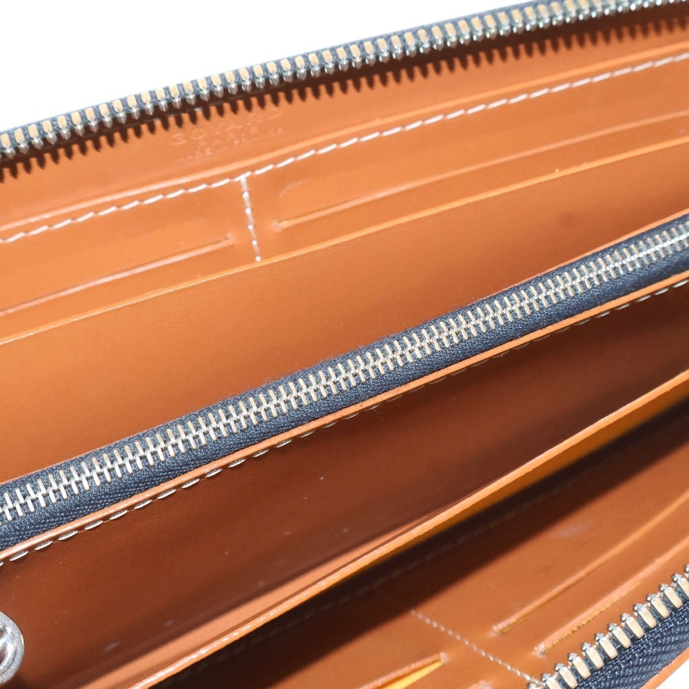 GOYARD(ゴヤール) マティニョンGM レザーラウンドジップウォレット ブラウン 長財布